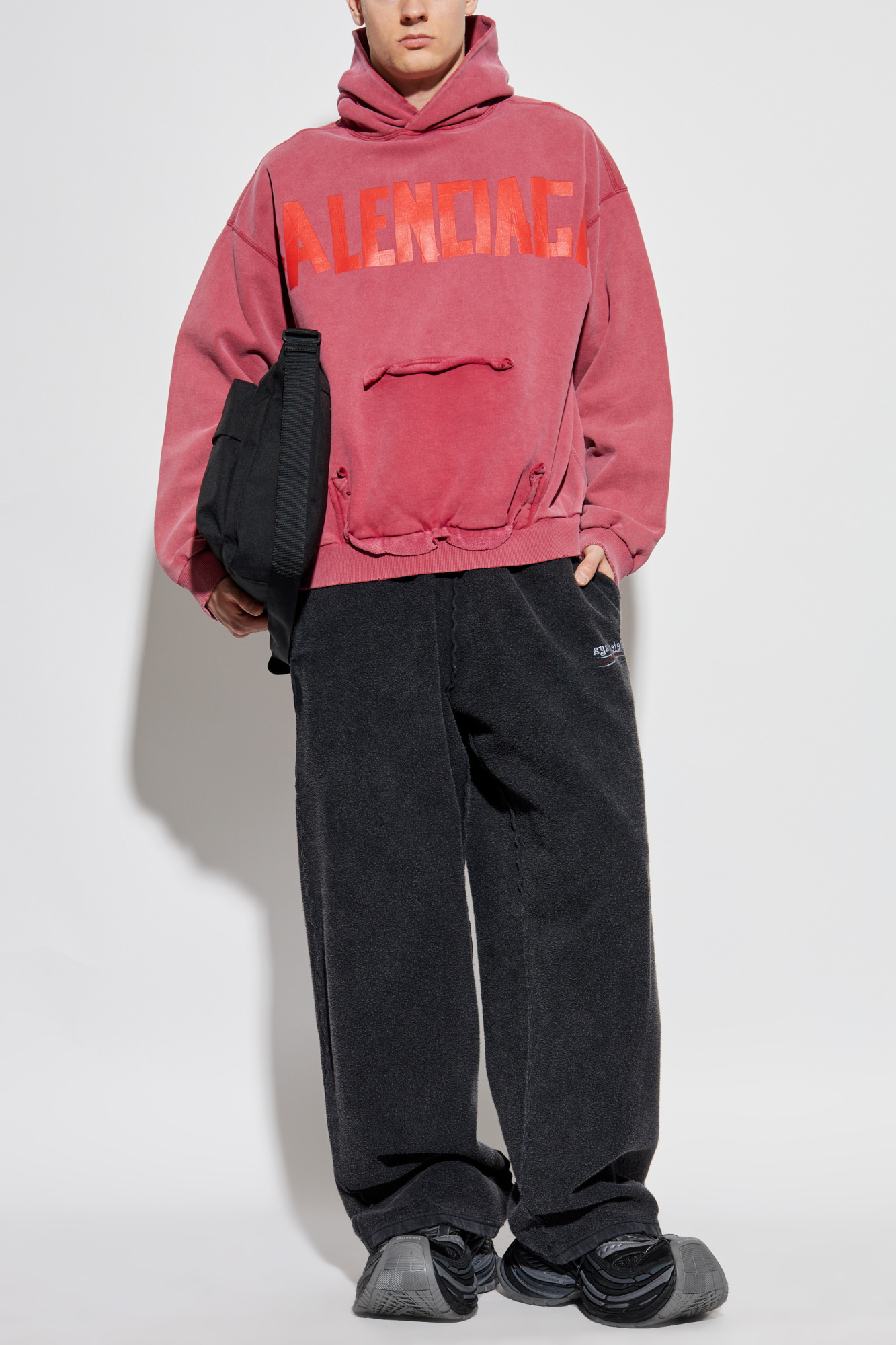 Balenciaga Sweatshirt with vintage effect | Men's Clothing Balenciaga Sweatshirt with vintage effect | Men's Clothing
